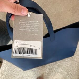 Everlane Navy Tote Bag